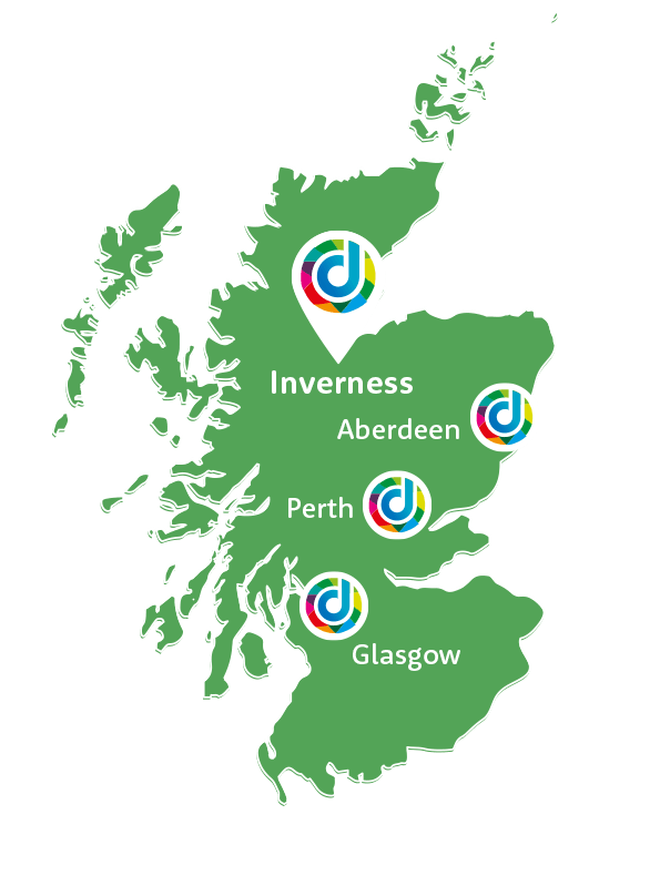 Inverness active state map