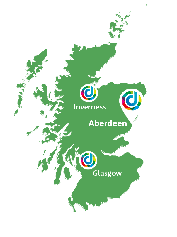 Aberdeen active state map